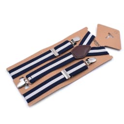 3Clips Men's Suspenders Men Braces Supports Tirantes For Women Elastic Adjustable Pants Straps Clothing 2.5*110cm