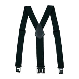 KUNN Men's Perry 1.5 inch Wide Suspender,Elastic Hook End Adjustable Suspenders