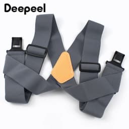1Pc Deepeel 5*120cm Men's Elastic Wide Braces Adult X-type Suspenders with Clips Adjustable Heavy Duty Sport Work Suspender