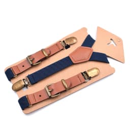 Vintage Kids Suspenders Tuxedo Y-back 3 Clips Adjustable Elastic Trouser Braces Children Boys Girls Wedding Party Accessories