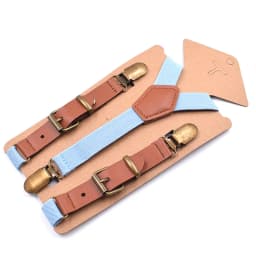 Vintage Kids Suspenders Tuxedo Y-back 3 Clips Adjustable Elastic Trouser Braces Children Boys Girls Wedding Party Accessories