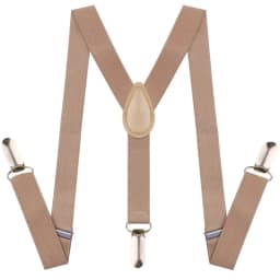Men's Heavy Duty Suspenders High Elastic Adjustable Braces with 3 Strong Clips for Pants Holder Ideal for Wedding Wear