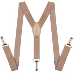 Men's Heavy Duty Suspenders High Elastic Adjustable Braces with 3 Strong Clips for Pants Holder Ideal for Wedding Wear