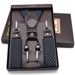 Casual Suspenders 3.5cm*120cm Spanex Elastic Suspenders Men Buckle Belt Y-back Shape Trousers Straps Father's Day Gifts MBD8501