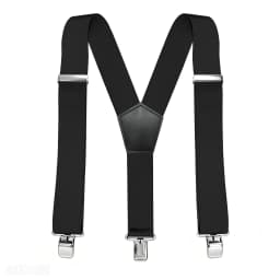 New Mens Suspenders Men Braces Plain Color Adjustable Suspenders Strong 3clasp Casual Male Suspenders
