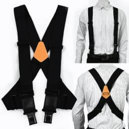 1Pc 5cm*120cm Adult Men's Elastic Wide Braces Mens Suspenders Adjustable X Type Strap Male Jockstrap Sport  Work Suspender