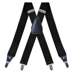 Men's Suspenders Heavy Duty Big Tall 3.5cm X-back 4 Clips Adjustable Elastic Trouser Pants Braces Belt Gifts for Him Dad Husband