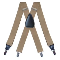 Men's Suspenders Heavy Duty Big Tall 3.5cm X-back 4 Clips Adjustable Elastic Trouser Pants Braces Belt Gifts for Him Dad Husband