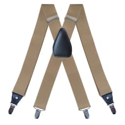 Men's Suspenders Heavy Duty Big Tall 3.5cm X-back 4 Clips Adjustable Elastic Trouser Pants Braces Belt Gifts for Him Dad Husband