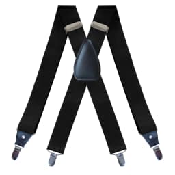 Men's Suspenders Heavy Duty Big Tall 3.5cm X-back 4 Clips Adjustable Elastic Trouser Pants Braces Belt Gifts for Him Dad Husband