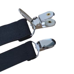 1 Pair Men's Shirt Holders Stays Y-Shaped Adjustable Elastic Leg Suspenders Straps Non-slip 3 Metal Clips Sock Garter Clamps