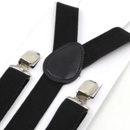 Men's Heavy Duty Suspenders with 3 Strong Clips High Elastic Adjustable Braces Pants Holder for Wedding Wear