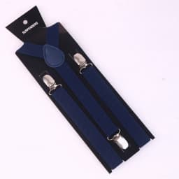 Men's Heavy Duty Suspenders with 3 Strong Clips High Elastic Adjustable Braces Pants Holder for Wedding Wear