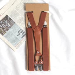 4Clips Men's Suspenders Men Braces Supports Tirantes for Women Elastic Adjustable Pants Straps Clothing 2.5*115cm
