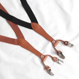 4Clips Men's Suspenders Men Braces Supports Tirantes for Women Elastic Adjustable Pants Straps Clothing 2.5*115cm