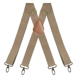 Vintage Suspenders for Men Heavy Duty Big Tall 3.5cm X-Shape 4 Snap Hooks Adjustable Elastic Trouser Braces Wedding Party