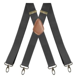 Vintage Suspenders for Men Heavy Duty Big Tall 3.5cm X-Shape 4 Snap Hooks Adjustable Elastic Trouser Braces Wedding Party