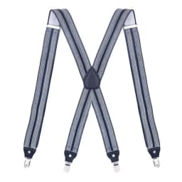 35/25/20mm Wide Men Suspenders High Elastic Adjustable 4 Strong Clips Suspender Heavy Duty X Back Trousers Braces