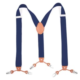 Vintage Suspenders for Men 3.5cm Wide Y Shape 6 Clips Adjustable Elastic Trouser Braces Strap Belts Wedding Party Formal Casual