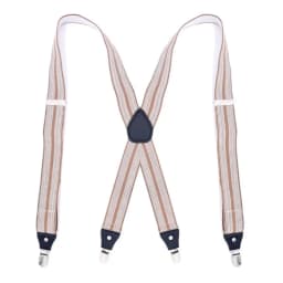 35/25/20mm Wide Men Suspenders High Elastic Adjustable 4 Strong Clips Suspender Heavy Duty X Back Trousers Braces