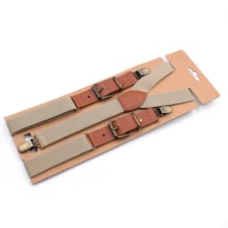 Vintage Suspenders 2.5cm Wide Y-back with 3 clips Adjustable Elastic Trouser Braces Suspender Belt for Women Fashion Accessories