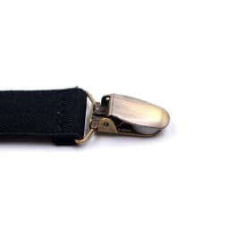 Vintage Suspenders 2.5cm Wide Y-back with 3 clips Adjustable Elastic Trouser Braces Suspender Belt for Women Fashion Accessories