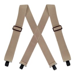 Heavy Duty Suspenders Big and Tall with 4 Clips Belt Loop X Back 5cm Wide Work Braces Adjustable Elastic for Men Women Fashion