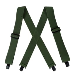 Heavy Duty Suspenders Big and Tall with 4 Clips Belt Loop X Back 5cm Wide Work Braces Adjustable Elastic for Men Women Fashion