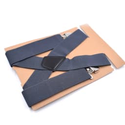 5cm Men Suspenders High Elastic Adjustable 4 Strong Clips Suspender Straps Heavy Duty X-Shaped Back Trousers Braces