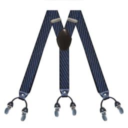 Heavy Duty Suspenders for Men Formal Casual Work 3.5cm Wide Y-Back 6 Clips Adjustable Elastic Trouser Braces Mens Fashion Gifts