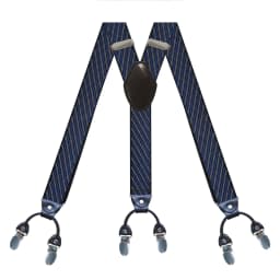 Heavy Duty Suspenders for Men Formal Casual Work 3.5cm Wide Y-Back 6 Clips Adjustable Elastic Trouser Braces Mens Fashion Gifts