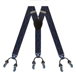 Heavy Duty Suspenders for Men Formal Casual Work 3.5cm Wide Y-Back 6 Clips Adjustable Elastic Trouser Braces Mens Fashion Gifts
