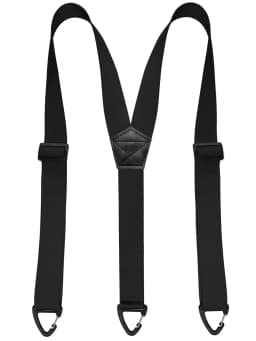 Hidden Suspenders for Men Under Clothing 1.5inch Y-back 3 Belt Loop Hooks Adjustable Elastic Trouser Braces Work Suspenders