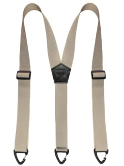 Hidden Suspenders for Men Under Clothing 1.5inch Y-back 3 Belt Loop Hooks Adjustable Elastic Trouser Braces Work Suspenders