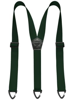 Hidden Suspenders for Men Under Clothing 1.5inch Y-back 3 Belt Loop Hooks Adjustable Elastic Trouser Braces Work Suspenders