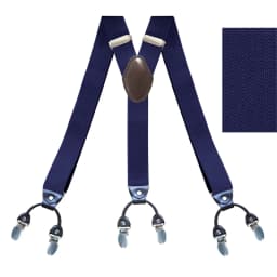 Fashion Suspenders for Men Heavy Duty Big Tall Y-back 6 Metal Clips Adjustable Elastic Trouser Braces Fathers Day Gifts for Dad