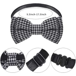 Boys Suspenders and Bow Tie Set Kids Fashion Suspenders and Pre-Tied Bow Tie Adjustable Elastic Kids Wedding Party Picture Day