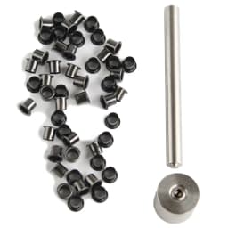 Kydex Tool Setter Set Kit with Anvil and Eyelets Rivet for DIY Sheath Holster