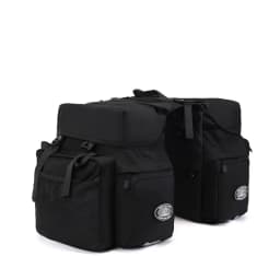 Bicycle Bag 50L Nylon Bike Bag Rear Rack Trunk Bike Luggage Back Seat Pannier Reflective Cycling Storage Bag Bicycle Accessories
