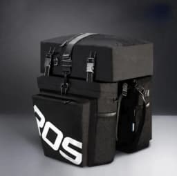 2026 Bicycle Bag 50L Nylon Bike Rear Rack Trunk Bike Luggage Back Seat Pannier Reflective Cycling Storage Bicycle Accessories