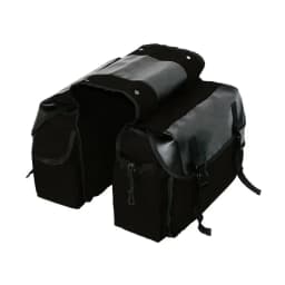 2026 Bicycle Bag 50L Nylon Bike Rear Rack Trunk Bike Luggage Back Seat Pannier Reflective Cycling Storage Bicycle Accessories