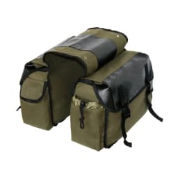 2026 Bicycle Bag 50L Nylon Bike Rear Rack Trunk Bike Luggage Back Seat Pannier Reflective Cycling Storage Bicycle Accessories