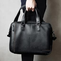 High Quality Cowhide Men's Business Handbag shoulder bag 100% Genuine leather Briefcase for men Commuting crossbody bag