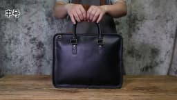 NZPJ Men's Briefcase Leather Handbag Retro Top Layer Cowhide Laptop Bag Crazy Horse Leather Shoulder Messenger Bag Luxury Bag
