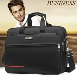 High-capacity Briefcase Business Document Information Storage Bags Weekend Travel Laptop Protection Organize Handbag Accessories