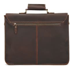 Newsbirds Large Capacity Men's Leather Bag Real Cowskin Men Briefcase Bag Laptop Business Bag For 15.6 Inch PC Computer Bag Male