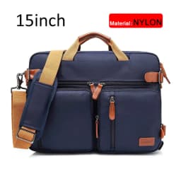 17 Inch Convertible Briefcase Men Business Handbag Messenger Bag Casual Laptop Multifunctional Travel Bags For Male Big XA161ZC