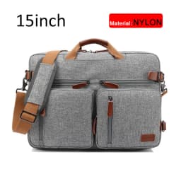 17 Inch Convertible Briefcase Men Business Handbag Messenger Bag Casual Laptop Multifunctional Travel Bags For Male Big XA161ZC