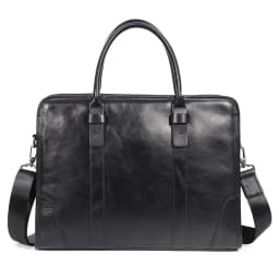 Coffee / Black Men Bag Handbag Genuine Leather Laptop Briefcase Male Shoulder Messenger Bags Large Capacity Men Briefcases