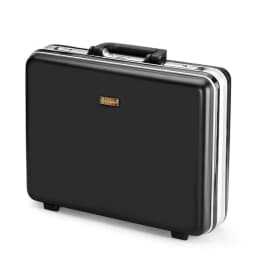 18-inch Aluminum Frame Anti-Theft Business Briefcase - TSA Lock Secure Laptop Case for Travel, Durable Carry-On Storage Handbag
